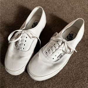 White Vans - Women’s size 9.5